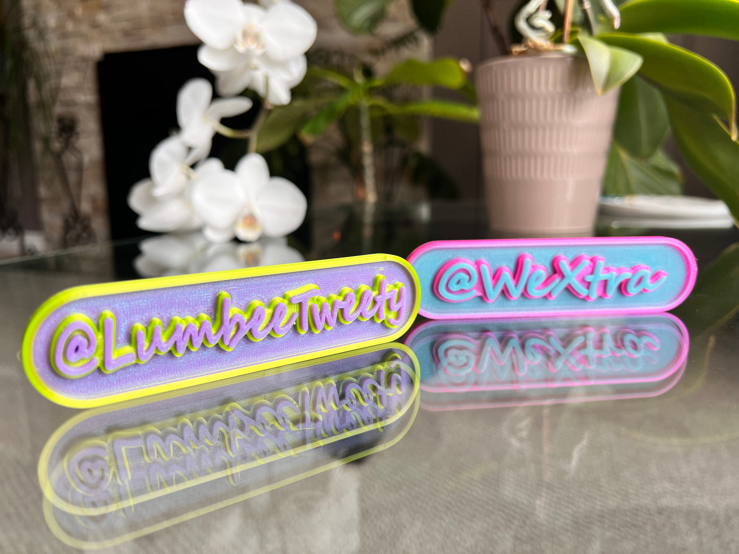 Custom Name Plate / Cover Minder
