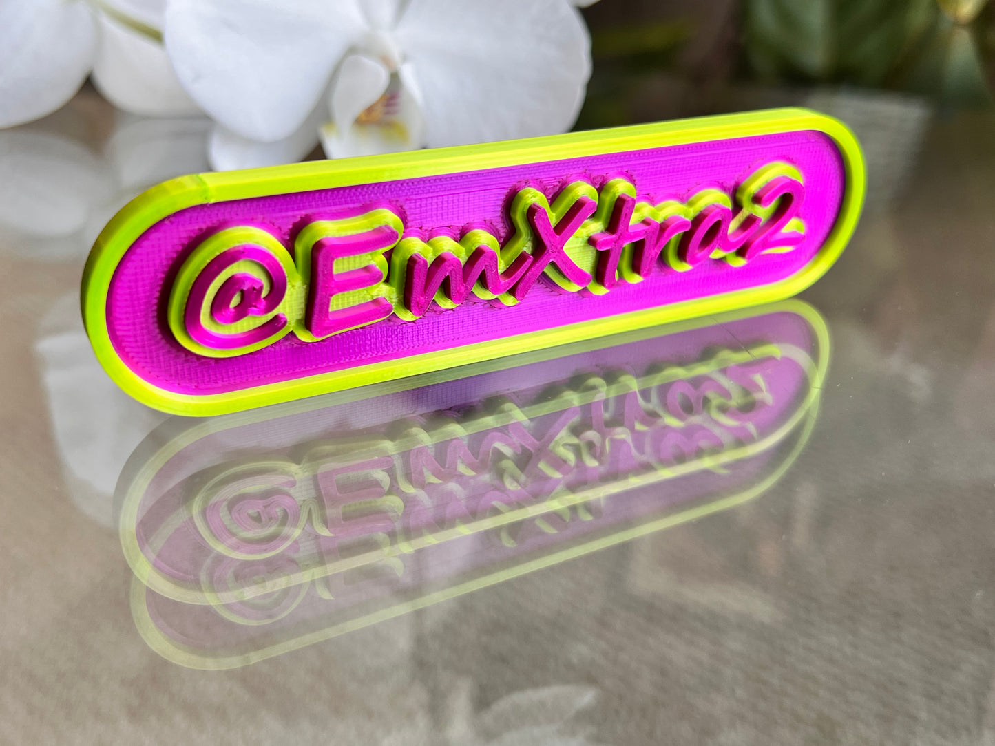 Custom Name Plate / Cover Minder